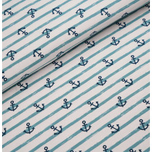 Jersey Anker blau