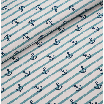 Jersey Anker blau