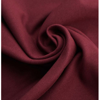 Bündchen breit bordeaux