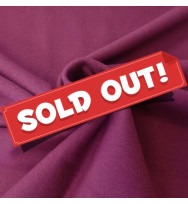 Reststück 25 cm Bündchen breit pflaume