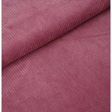 Reststück 35 cm Cord-Nicki vintage rose