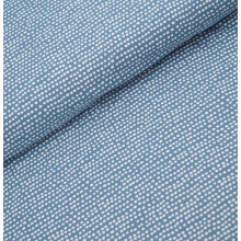 Jersey Dotted Line beach house blue