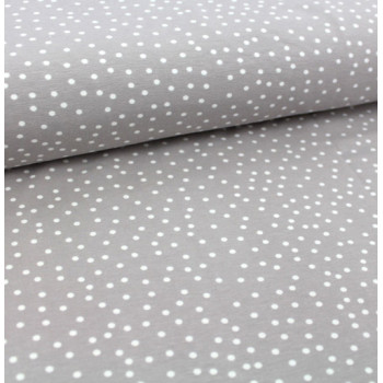 Jersey Dotties steingrau