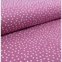 Jersey Dotties vintage rose
