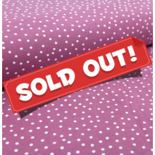 Reststück 46 cm Jersey Dotties vintage rose