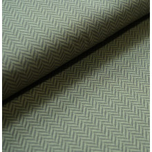Jacquard Fischgrät moos