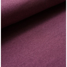 Jacquard Rippenmuster pflaume