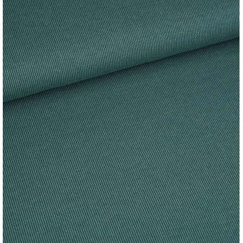 Jacquard Rippenmuster staubgrün