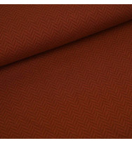 Jacquard Fischgrät rost