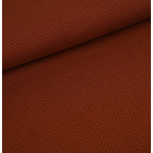 Jacquard Fischgrät rost