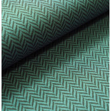 Jacquard Fischgrät staubgrün