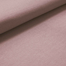 Jacquard Rippenmuster woodrose
