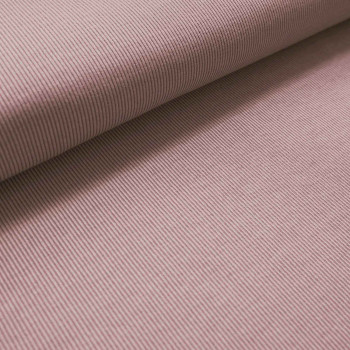 Jacquard Rippenmuster woodrose