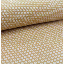 Reststück 43 cm Jersey Kuller toffee