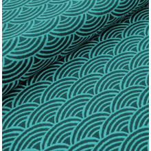 Jacquard Rainbow smaragd