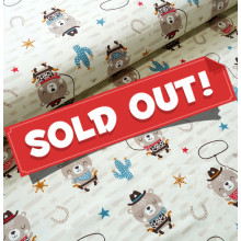 Reststück 34 cm Jersey Lucky Bear
