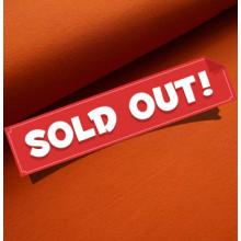 Reststück 53 cm Jersey rostrot