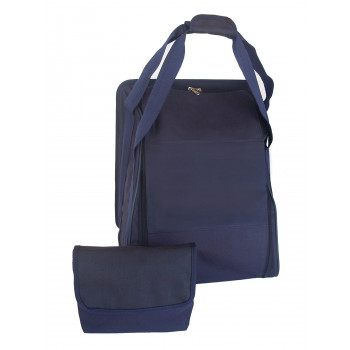 Overlocktasche blau