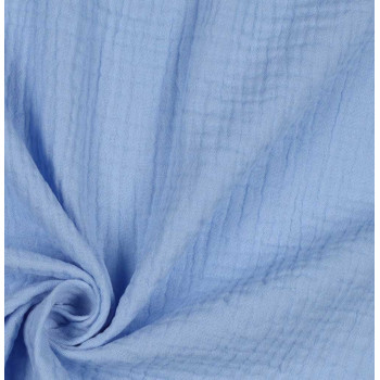Musselin light blue