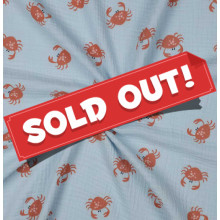 Musselin Crabs light blue