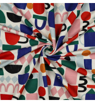 Sommersweat Jennifer Bouron Graphic Shapes natural