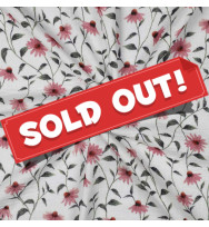 Musselin Sonnenhut weiß