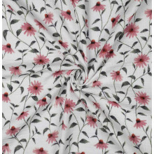 Musselin Sonnenhut weiß