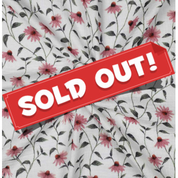 Musselin Sonnenhut weiß