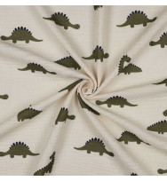 Musselin Dinosaurier natur