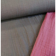 Doubleface-Musselin dark grey/mauve