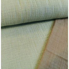 Doubleface-Musselin nile/taupe