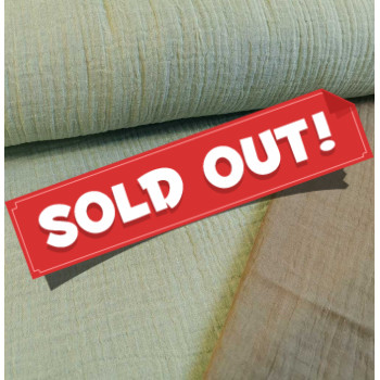 Doubleface-Musselin nile/taupe