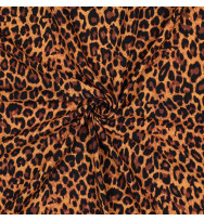 Ecovero-Viskose-Webstoff Leo braun