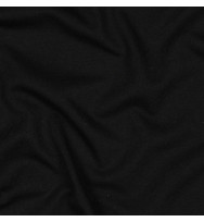 Reststück 31 cm Single Jersey black