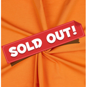 Reststück 32 cm Jersey orange