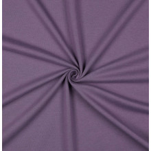 Stretch-Kuschelsweat grape
