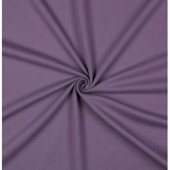 Stretch-Kuschelsweat grape