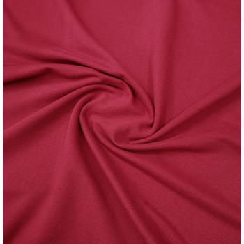 Stretch-Kuschelsweat bordeaux