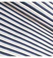 Reststück 90 cm Stretch-Kuschelsweat Forest fresh indigo