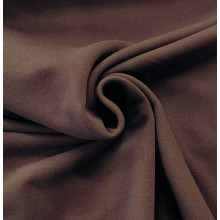 Stretch-Kuschelsweat dunkelbraun