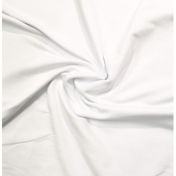 Stretch-Kuschelsweat weiß