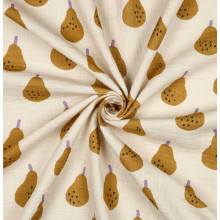 Musselin Pears Jennifer Bouron natural/ochre