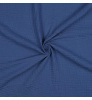 Musselin midnight blue