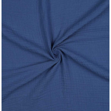 Musselin midnight blue