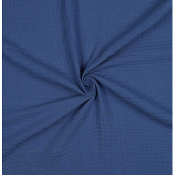 Musselin midnight blue