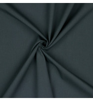 Popeline dark grey