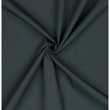 Popeline dark grey
