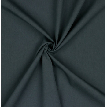 Popeline dark grey
