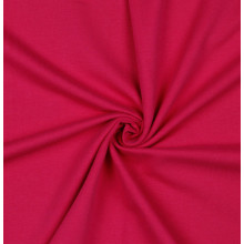 Stretch-Kuschelsweat fuchsia