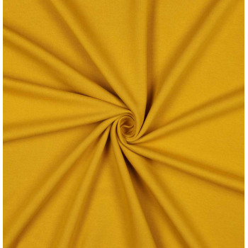 Stretch-Kuschelsweat ochre
